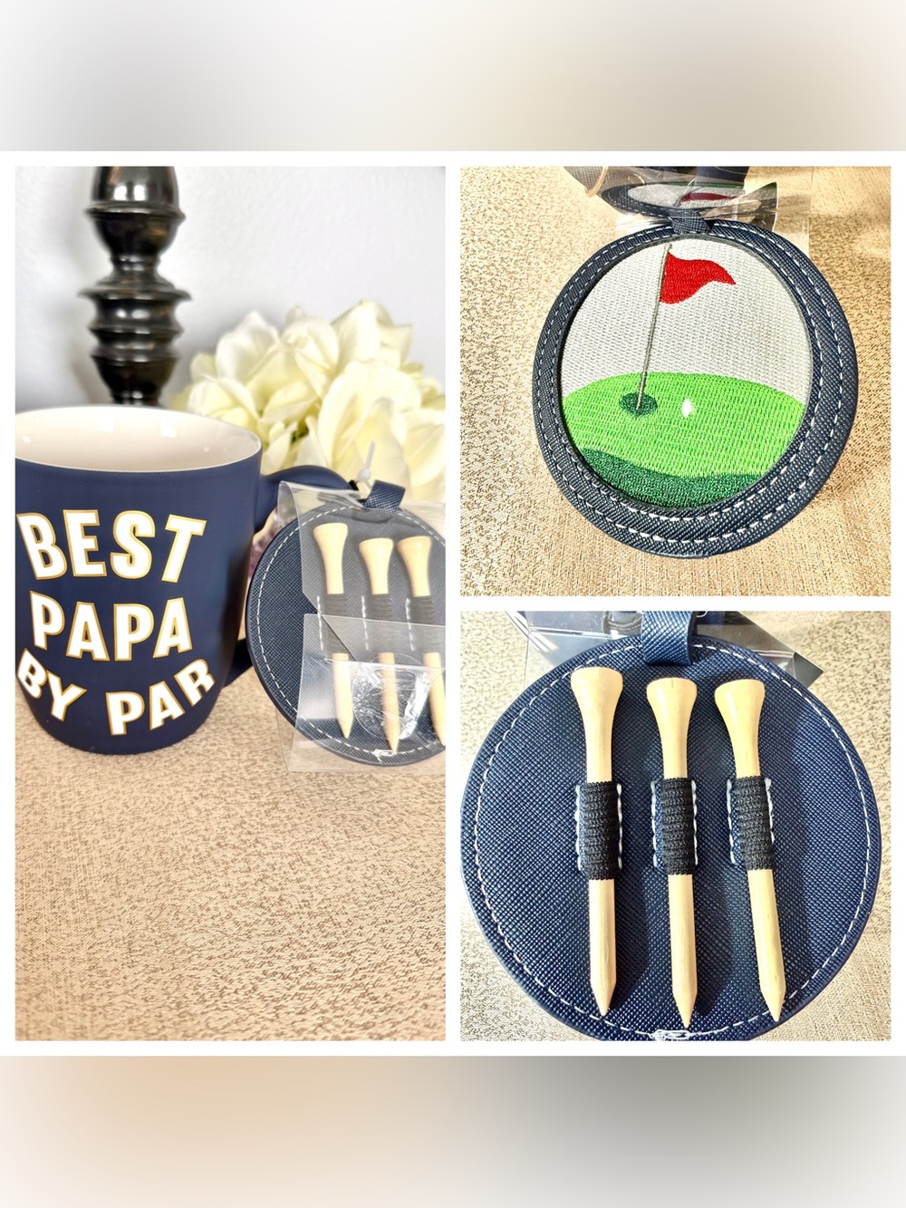 NWT BEST PAPA BY PAR ⛳️ Soft Touch Ceramic Mug